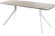 Миниатюра изображения товара Обеденный стол AMC Elite Е18(1200) D2 (белый/дуб уайт-ривер песочно-бежевый)