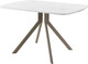 Миниатюра изображения товара Обеденный стол AMC Elite Е18(1200) D2 (капучино/мрамор кристалл)