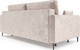 Миниатюра изображения товара Диван Mebel-Ars Мегион (велюр бежевый Plush OWV-33)