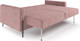 Миниатюра изображения товара Диван Mebel-Ars Мегион (велюр пудра НВ-178/18)