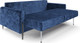 Миниатюра изображения товара Диван Mebel-Ars Мегион (велюр синий Plush OWV-21)