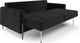 Миниатюра изображения товара Диван Mebel-Ars Мегион (велюр черный HB-178/17)