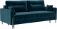 Миниатюра изображения товара Диван Mebel-Ars Мегион (темно-синий Luna 034)