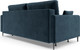 Миниатюра изображения товара Диван Mebel-Ars Мегион (темно-синий Luna 034)
