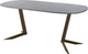 Миниатюра изображения товара Обеденный стол AMC Elite Е19(800) D7 (коричневый/бетон чикаго светло-серый)