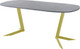 Миниатюра изображения товара Обеденный стол AMC Elite Е19(800) D7 (золото/бетон чикаго светло-серый)