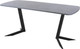 Миниатюра изображения товара Обеденный стол AMC Elite Е19(1200) D2 (черный/бетон чикаго светло-серый)