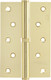 Петля дверная Нора-М 750-5-FHP-STD 120x80x2.5 (левая, золотистый) — фото 4