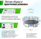 Миниатюра изображения товара Батут UNIX Line Supreme Game 16ft / trusug16bl (синий)