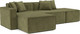 Миниатюра изображения товара Диван угловой Mebel-Ars Модульный Модион (Cabrio 29 зеленый)