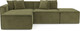 Миниатюра изображения товара Диван угловой Mebel-Ars Модульный Модион (Cabrio 29 зеленый)