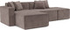Миниатюра изображения товара Диван угловой Mebel-Ars Модульный Модион (Vivaldi капучино)