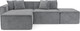 Миниатюра изображения товара Диван угловой Mebel-Ars Модульный Модион (Vivaldi темно-серый)