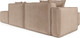 Миниатюра изображения товара Диван угловой Mebel-Ars Модульный Модион (бежевый кордрой)