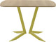 Миниатюра изображения товара Обеденный стол AMC Elite Е19(1200) D2 (золото/дуб небраска натур)