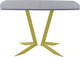 Миниатюра изображения товара Обеденный стол AMC Elite Е19(1200) D2 (золото/бетон чикаго светло-серый)