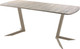 Миниатюра изображения товара Обеденный стол AMC Elite Е19(1200) D2 (капучино/дуб уайт-ривер песочно-бежевый)