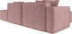 Миниатюра изображения товара Диван угловой Mebel-Ars Модульный Модион (велюр пудра НВ-178/18)