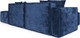 Миниатюра изображения товара Диван угловой Mebel-Ars Модульный Модион (велюр синий Plush OWV-21)