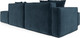 Миниатюра изображения товара Диван угловой Mebel-Ars Модульный Модион (темно-синий Luna 034)