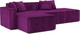 Миниатюра изображения товара Диван угловой Mebel-Ars Модульный Модион (фиолет)