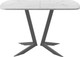 Миниатюра изображения товара Обеденный стол AMC Elite Е19(1100) D2 (графит/мрамор кристалл)