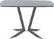 Миниатюра изображения товара Обеденный стол AMC Elite Е19(1100) D2 (графит/бетон чикаго светло-серый)