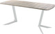 Миниатюра изображения товара Обеденный стол AMC Elite Е19(1100) D2 (серебро/дуб уайт-ривер песочно-бежевый)