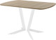 Миниатюра изображения товара Обеденный стол AMC Elite Е19(1100) D2 (белый/дуб небраска натур)