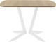 Миниатюра изображения товара Обеденный стол AMC Elite Е19(1100) D2 (белый/дуб небраска натур)