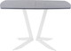 Миниатюра изображения товара Обеденный стол AMC Elite Е19(1100) D2 (белый/бетон чикаго светло-серый)