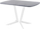 Миниатюра изображения товара Обеденный стол AMC Elite Е19(1100) D2 (белый/бетон чикаго светло-серый)