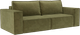 Миниатюра изображения товара Диван Mebel-Ars Еврокнижка Эмби (Cabrio 29 зеленый)