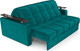 Миниатюра изображения товара Диван Mebel-Ars Аккордеон Бакли ППУ 180x200 (бархат сине-зеленый Star Velvet 43 Black Green)