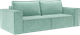 Миниатюра изображения товара Диван Mebel-Ars Еврокнижка Эмби (Vivaldi мятный)