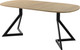 Миниатюра изображения товара Обеденный стол AMC Elite Е20(900) D7 (черный/дуб небраска натур)
