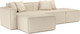 Миниатюра изображения товара Диван угловой Mebel-Ars Модульный Модион (бархат бежевый Star Velvet 6 Light Beige)