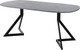 Миниатюра изображения товара Обеденный стол AMC Elite Е20(900) D7 (черный/бетон чикаго светло-серый)