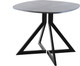 Миниатюра изображения товара Обеденный стол AMC Elite Е20(900) D7 (черный/бетон чикаго светло-серый)