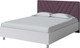 Миниатюра изображения товара Односпальная кровать Proson Ora 90x200 (белый/Manhattan 22 ягодный пломбир)