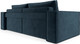 Миниатюра изображения товара Диван Mebel-Ars Еврокнижка Эмби (темно-синий Luna 034)