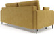 Миниатюра изображения товара Диван Mebel-Ars Мегион (Cabrio 27 желтый)