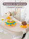 Миниатюра изображения товара Стульчик для кормления VipBaby Relax 3в1 0+ (Creamy)