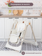 Миниатюра изображения товара Стульчик для кормления VipBaby Relax 3в1 0+ (Creamy)