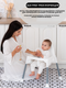 Миниатюра изображения товара Стульчик для кормления VipBaby 3в1 Loft (White)