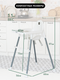 Миниатюра изображения товара Стульчик для кормления VipBaby 3в1 Loft (White)