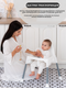 Миниатюра изображения товара Стульчик для кормления VipBaby 3в1 Loft Lux  (White)