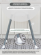 Миниатюра изображения товара Стульчик для кормления VipBaby 3в1 Loft Lux (Grey)