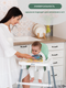 Миниатюра изображения товара Стульчик для кормления VipBaby 3в1 Loft Lux (Mint)