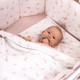 Миниатюра изображения товара Комплект постельный для малышей Perina Sleepy / КПП6.100-SL.07 (розовый)